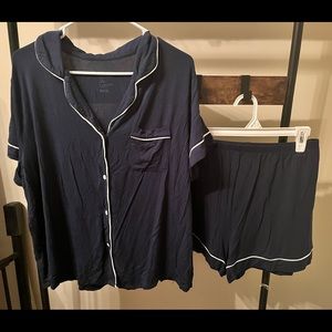 Stars Above | Navy Blue PJ set